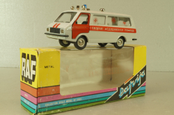 Раф-22031, скорая медицинская помощь, бело-серый, октябрь 1991, Тантал/Радон 1:43