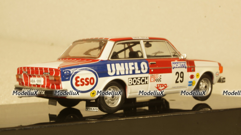 Volvo 142, No.29, 1000 Lakes Rally M.Alen/J.Toivonen, RAC343LQ, IXO 1:43
