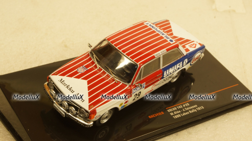 Volvo 142, No.29, 1000 Lakes Rally M.Alen/J.Toivonen, RAC343LQ, IXO 1:43