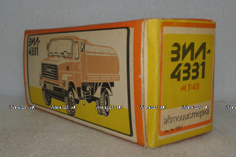 Зил-4331, автоцистерна 1988г., з-д Вега 1:43 