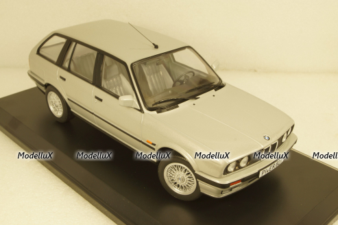 BMW 325 touring 1991 silver, 183216, Norev 1:18