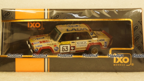 Ваз 2105 Lada VFTS, No.63, 1000 Lakes Rallye, N.Bolshikh/I.Bolshikh, 1984, RAC348, IXO 1:43