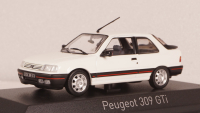 Peugeot 309 GTi 1987 white, 473909, Norev 1:43