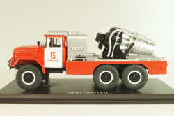 АГВТ-100 (131) пожарный газоводяного тушения на шасси Зил-131, SSM1118, SSM 1:43