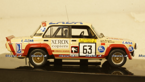 Ваз 2105 Lada VFTS, No.63, 1000 Lakes Rallye, N.Bolshikh/I.Bolshikh, 1984, RAC348, IXO 1:43
