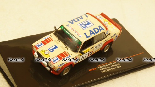 Ваз 2105 Lada VFTS, No.63, 1000 Lakes Rallye, N.Bolshikh/I.Bolshikh, 1984, RAC348, IXO 1:43