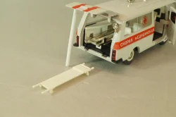 Раф-22031, скорая медицинская помощь, бело-серый, октябрь 1991, Тантал/Радон 1:43