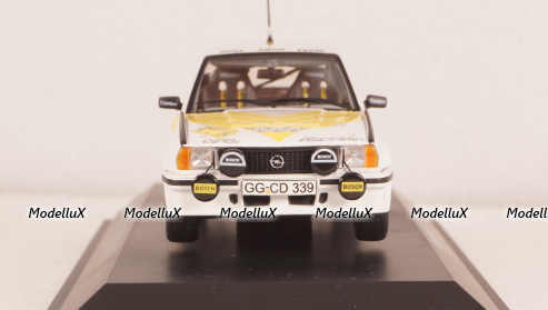 Opel Ascona B400 No.7, Swedish Rally Kullang 1980, Schuco 1:43