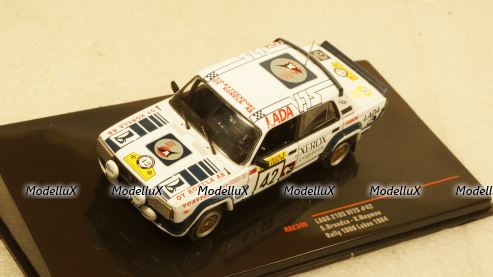Ваз 2105 VFTS Lada 1500,#42, 1000 Lakes Rallye, S.Brundza/V.Neyman, 1984, RAC349, IXO 1:43