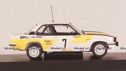 Opel Ascona B400 No.7, Swedish Rally Kullang 1980, Schuco 1:43