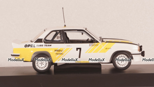 Opel Ascona B400 No.7, Swedish Rally Kullang 1980, Schuco 1:43