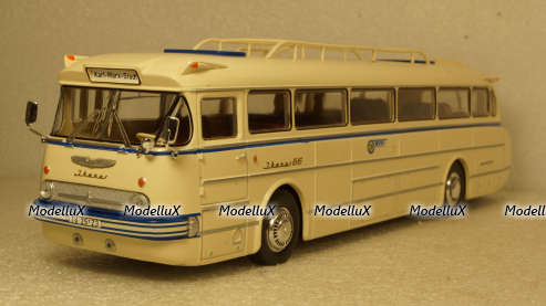 Икарус 66 1972 beige, BUS029LQ, IXO 1:43