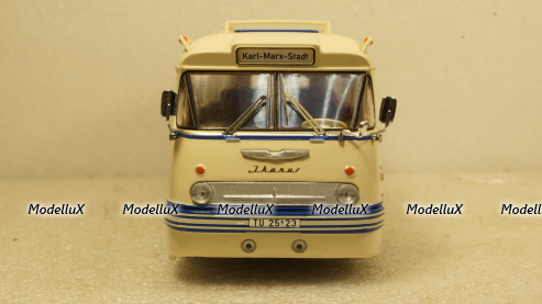 Икарус 66 1972 beige, BUS029LQ, IXO 1:43