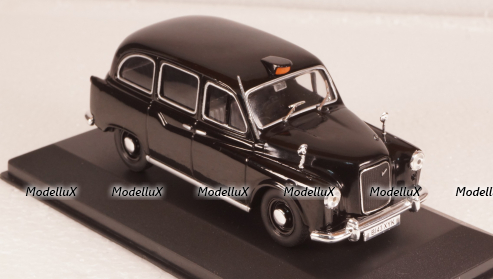 Austin FX4 London Taxi 1985 black, WB259, WhiteBox 1:43