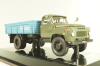 Газ-53А бортовой 1978, хаки/синий, 105313, DiP Models 1:43