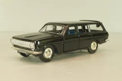 Газ-24-02 Волга, черная, (пластиковое дно) февраль 1993г., Тантал/Радон 1:43
