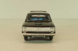 Газ-24-02 Волга, черная, (пластиковое дно) февраль 1993г., Тантал/Радон 1:43