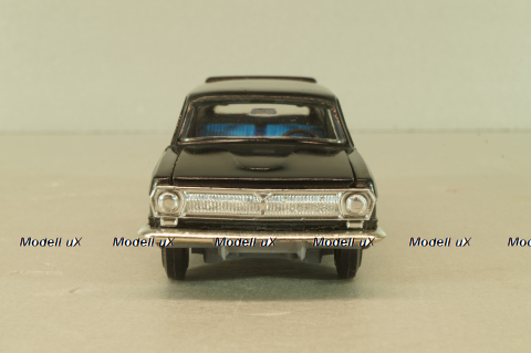 Газ-24-02 Волга, черная, (пластиковое дно) февраль 1993г., Тантал/Радон 1:43