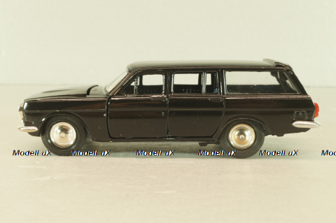 Газ-24-02 Волга, черная, (пластиковое дно) февраль 1993г., Тантал/Радон 1:43