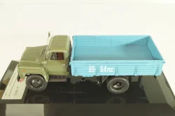 Газ-53А бортовой 1978, хаки/синий, 105313, DiP Models 1:43