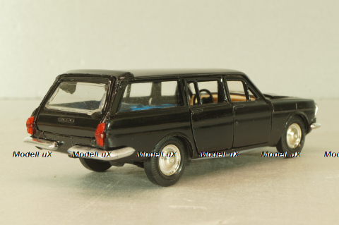 Газ-24-02 Волга, черная, (пластиковое дно) февраль 1993г., Тантал/Радон 1:43