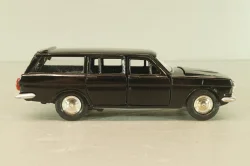 Газ-24-02 Волга, черная, (пластиковое дно) февраль 1993г., Тантал/Радон 1:43