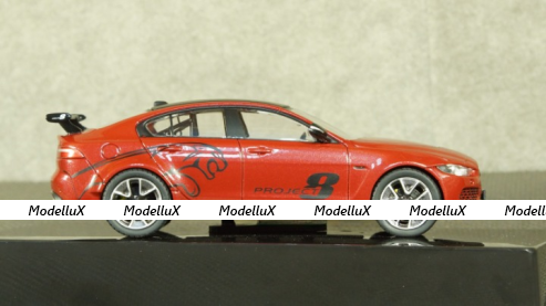 Jaguar XE SV Project 8-201 red, IXO, MOC300 1:43
