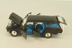 Газ-24-02 Волга, черная, (пластиковое дно) февраль 1993г., Тантал/Радон 1:43