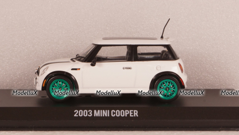 Mini Cooper S 2003 "Ограбление по-итальянски", Greenlight 1:43