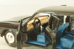 Газ-24-02 Волга, черная, (пластиковое дно) февраль 1993г., Тантал/Радон 1:43