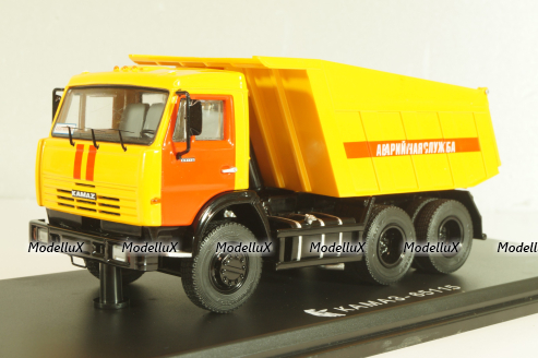 Камаз-65115 самосвал, аварийная служба, 2006, SSM1210, SSM 1:43