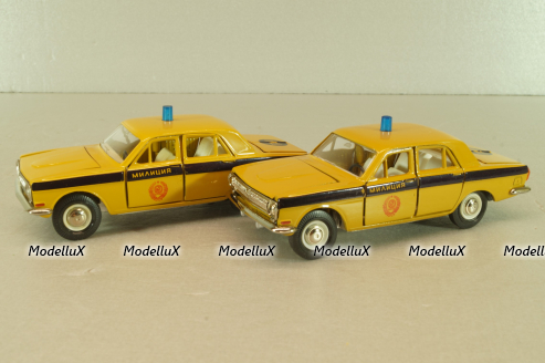 Газ-24 Волга ГАИ, сентябрь 1987г., Тантал/Радон 1:43
