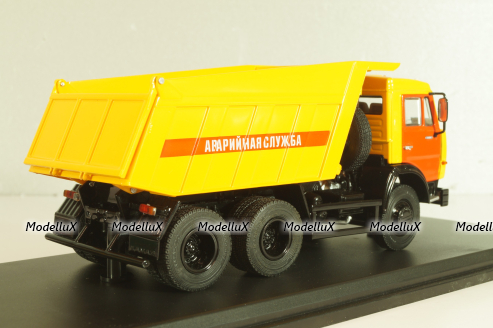 Камаз-65115 самосвал, аварийная служба, 2006, SSM1210, SSM 1:43