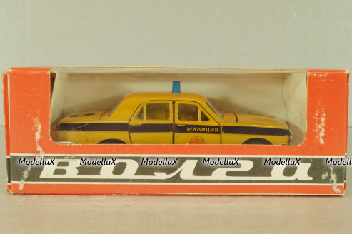 Газ-24 Волга ГАИ, сентябрь 1987г., Тантал/Радон 1:43