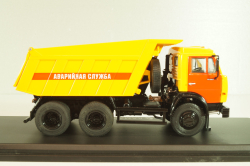 Камаз-65115 самосвал, аварийная служба, 2006, SSM1210, SSM 1:43