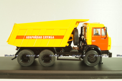 Камаз-65115 самосвал, аварийная служба, 2006, SSM1210, SSM 1:43