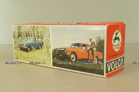 Газ-24 Волга ГАИ, сентябрь 1987г., Тантал/Радон 1:43