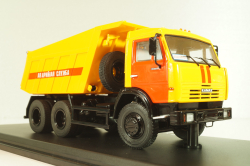 Камаз-65115 самосвал, аварийная служба, 2006, SSM1210, SSM 1:43