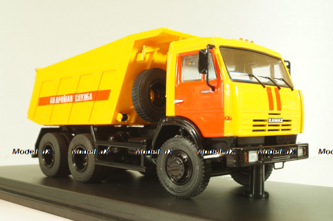 Камаз-65115 самосвал, аварийная служба, 2006, SSM1210, SSM 1:43