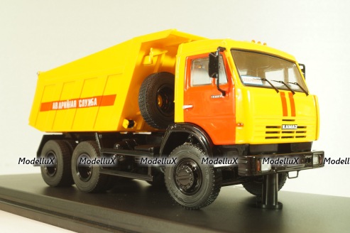 Камаз-65115 самосвал, аварийная служба, 2006, SSM1210, SSM 1:43