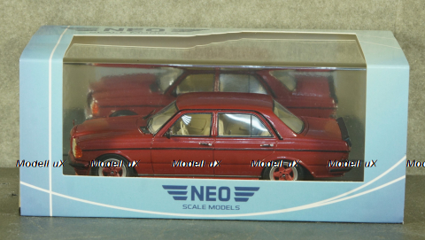 Mercedes 280Е W123 AMG , metallic-dark red 43311, NEO 1:43 