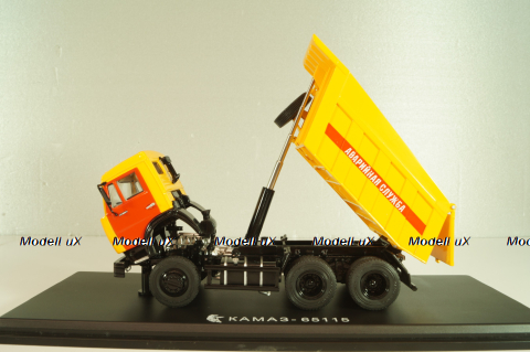 Камаз-65115 самосвал, аварийная служба, 2006, SSM1210, SSM 1:43