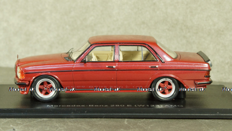 Mercedes 280Е W123 AMG , metallic-dark red 43311, NEO 1:43 
