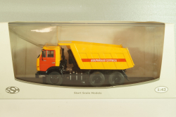 Камаз-65115 самосвал, аварийная служба, 2006, SSM1210, SSM 1:43