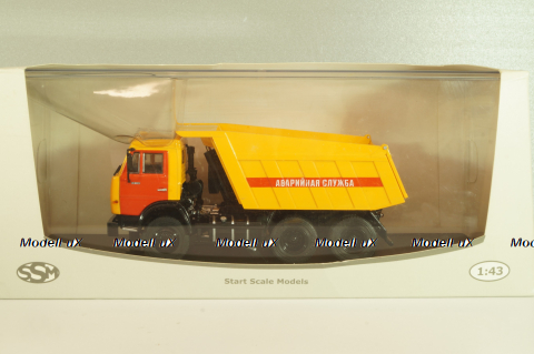 Камаз-65115 самосвал, аварийная служба, 2006, SSM1210, SSM 1:43