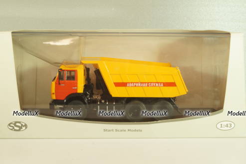 Камаз-65115 самосвал, аварийная служба, 2006, SSM1210, SSM 1:43