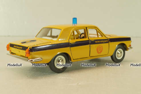 Газ-24 Волга ГАИ, сентябрь 1987г., Тантал/Радон 1:43