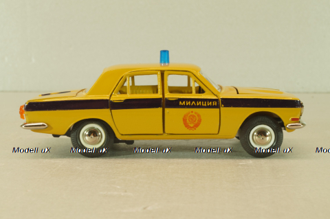 Газ-24 Волга ГАИ, сентябрь 1987г., Тантал/Радон 1:43