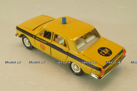 Газ-24 Волга ГАИ, сентябрь 1987г., Тантал/Радон 1:43