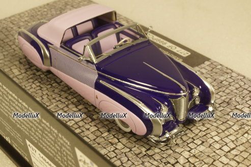 Cadillac Serie 62 Cabriolet Coach Builder Jaques Saoutchik 1948, 437148460, Minichamps 1:43